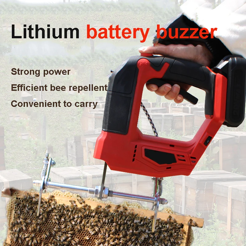 Bee Shaking Machine 20V Lithium Battery Electric Bee Shaker Beekeeping Tool Removal Vibrating Machine Apiculture Equipment