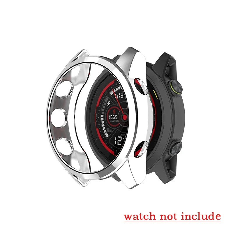 Macio e durável TPU oco Assista Protector Shell, estojo protetor, adequado para Garmin Forerunner 745