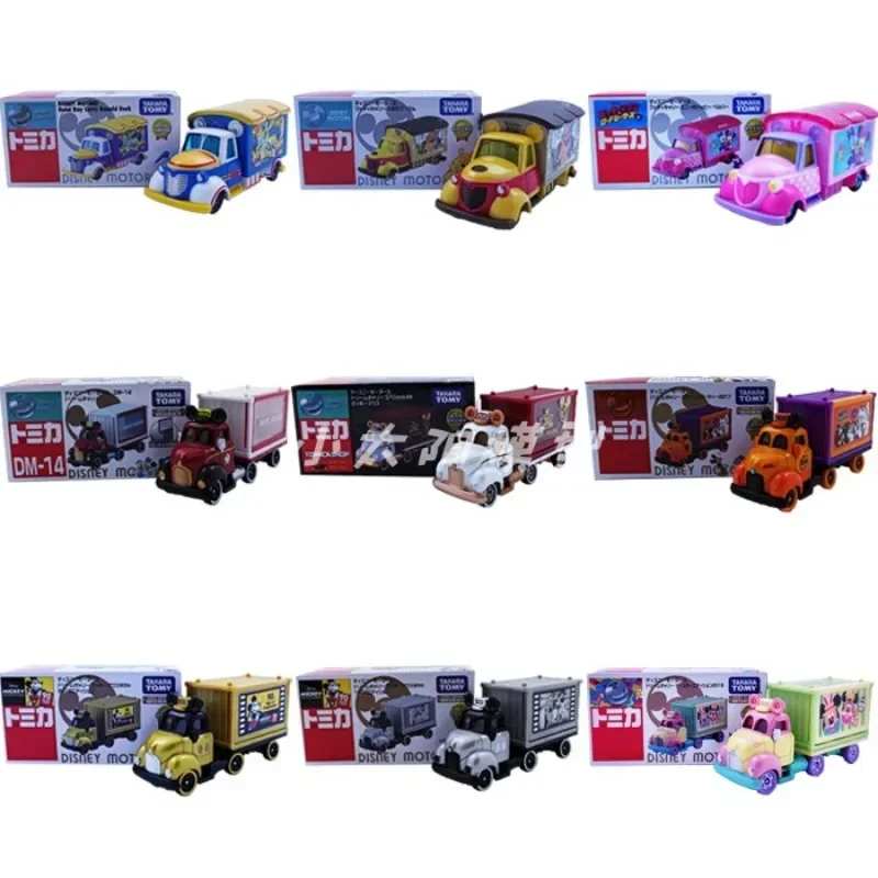 TAKARATOMY TOMICA Disney Alloy car model Mickey Minnie Donald Duck Classic car Toys for boys and girls, gifts for boys and girls