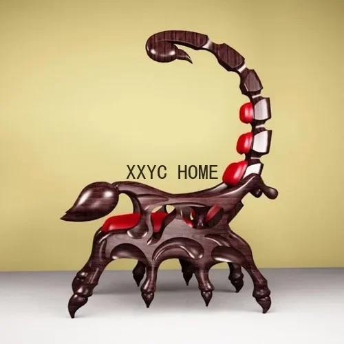Silla Mantis con personalidad de silla de escorpión de forma extraña creativa