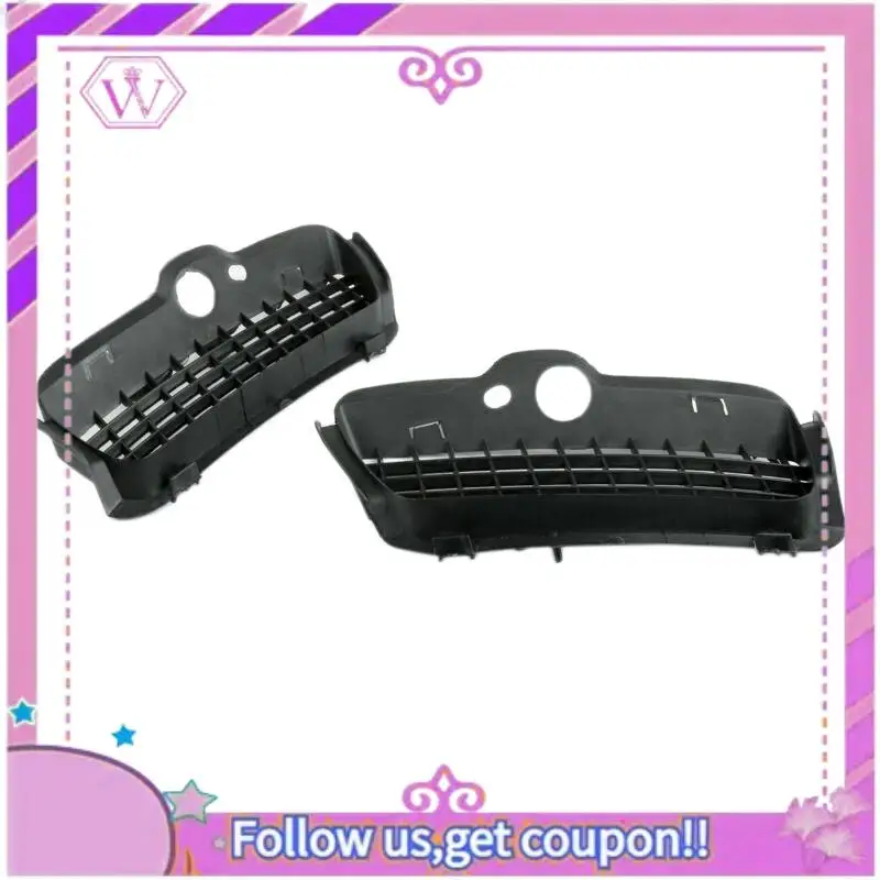 

A90U-Car Fog Light Bumper Grille Black Grill For MK3 Golf 1992-1997