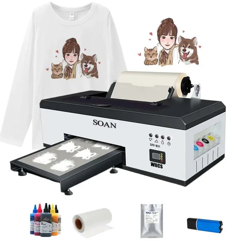 

Factory Good price 12 INCHES DTF Printer machine 30CM ideal business for T-shirt caps textile Printing machine A3 Dtf printer