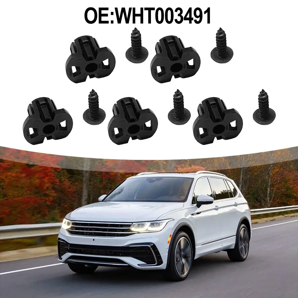5PCS Engine Lower Guard Expansion Nut Screw WHT003491 Fastener For Tiguan For Aero For Arteon Car Underbody Protection Parts