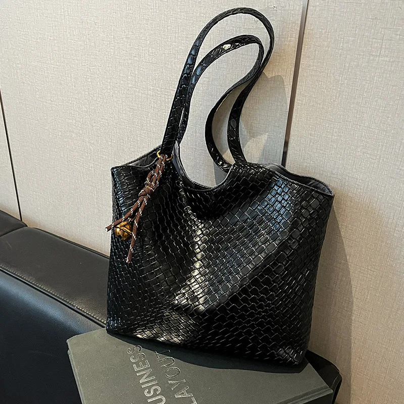 

Новая летняя женская сумка-тоут большой вместимости, модная универсальная сумка для поездок на работу, на плечо и подмышку