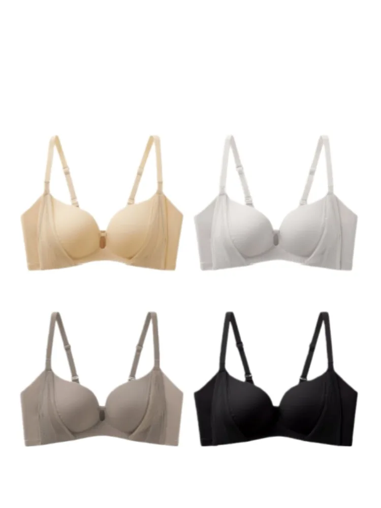 2026 Sexy Push-Up BH für Damen - Nahtloser Unsichtbarer Enhancer, Verhindert Auslaufen, Bruststraffung & Vergrößerung, Bestseller im Ausverkauf