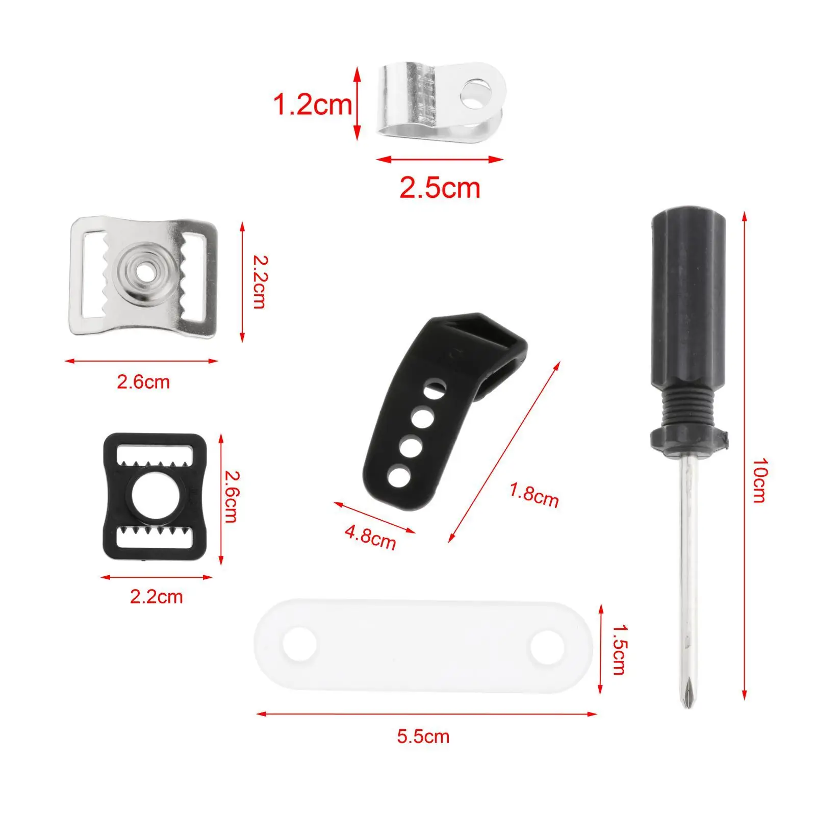 35x kit de reparo de capacete de futebol parafusos de viseira de capacete para beisebol esportivo