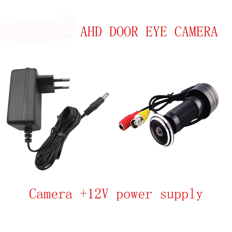 

Mini Home Video Peephole Door Hole Camera 1080P HD Door Eye CCTV AHD 323 Chip 2MP Star Light 0.001 Lux Wired Security Camera