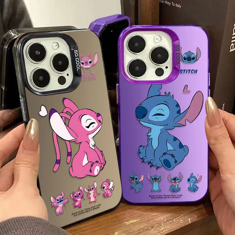 Case for Xiaomi Redmi Note 13 12 11 Pro Plus 4G 5G 12S 11S 10S 10 9 9S 8 12C 13C A3 Lovely Disney Angel Stitch Matte Hard Covers