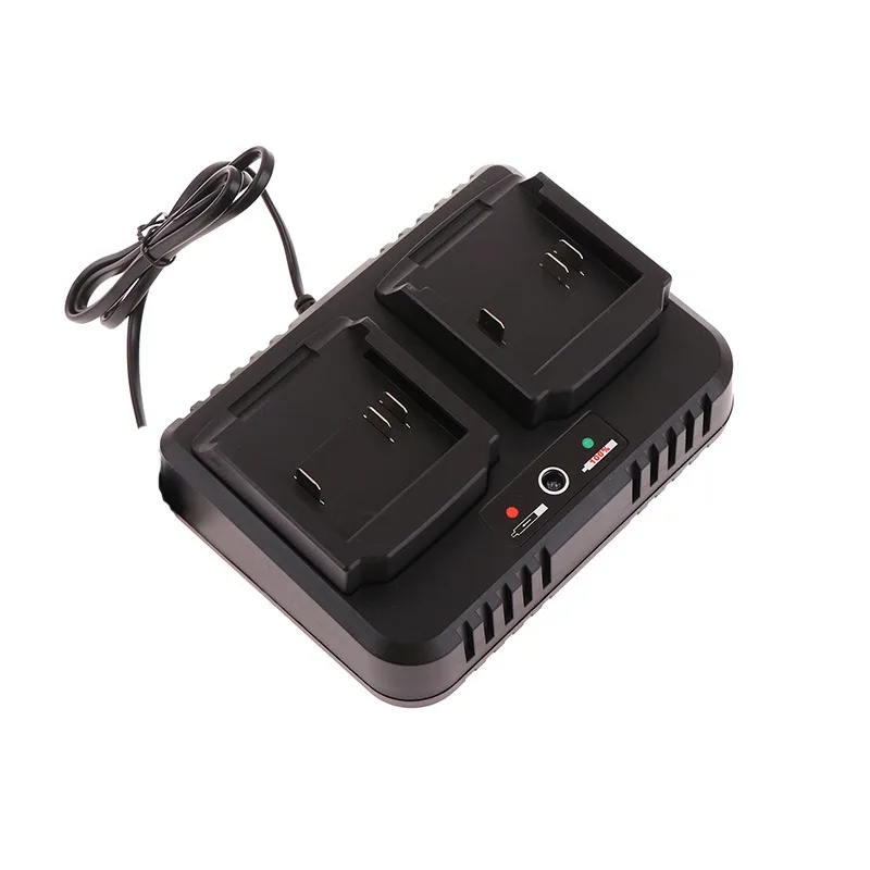 Dual-Port Battery Charger Portable Lithium Battery Charger for Makita 18V Lithium Batteries Power Tool Battery Charging Station