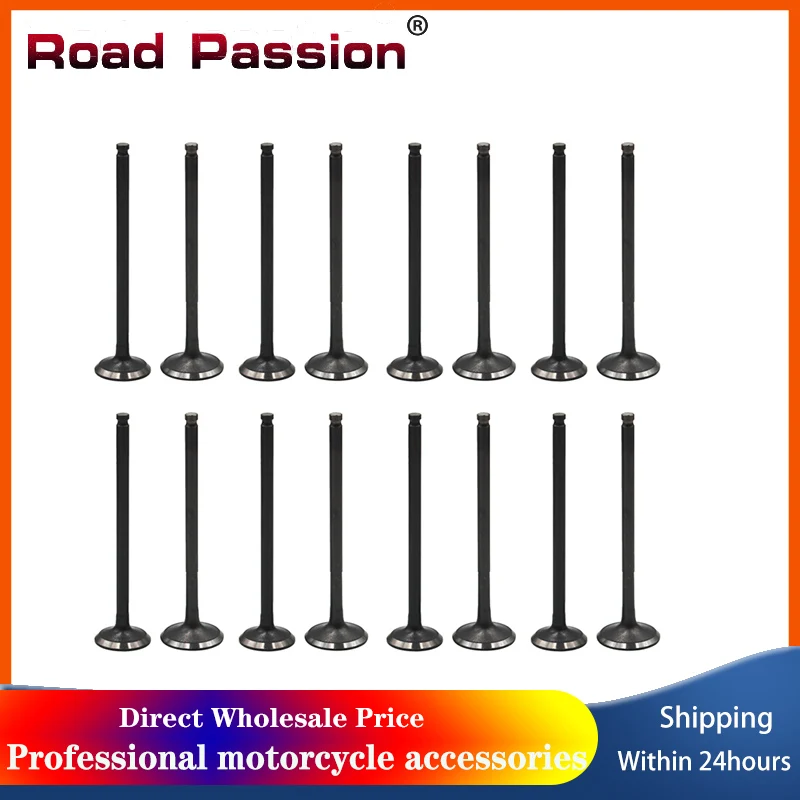 Road Passion Motorcycle Intake Exhaust Valve Stem Kit For SUZUKI GSX-R400 RF400 GSF400 For Hyosung GT250 GSXR 400 RF 400 GSF 400