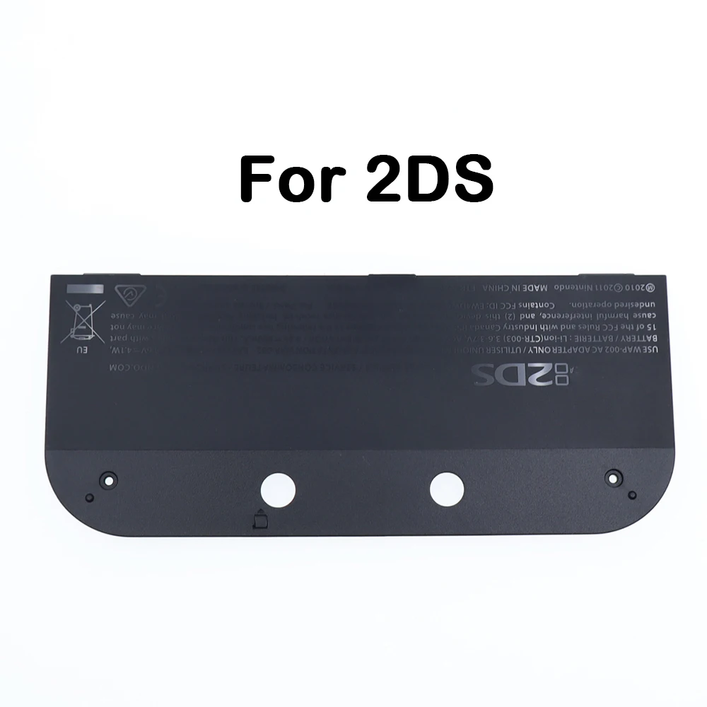 1PC Ersatz Batterie Shell Deckel Zurück Fall Batterie Abdeckung Für 2DS Spielkonsole Batterie abdeckung