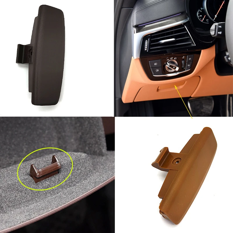 

For BMW 5 Series G30 G38 520 525 528 530 Car Glove Box Handle Cover Lid Lock Toolbox Glove Boxes Cover Switch Left Front 18-21