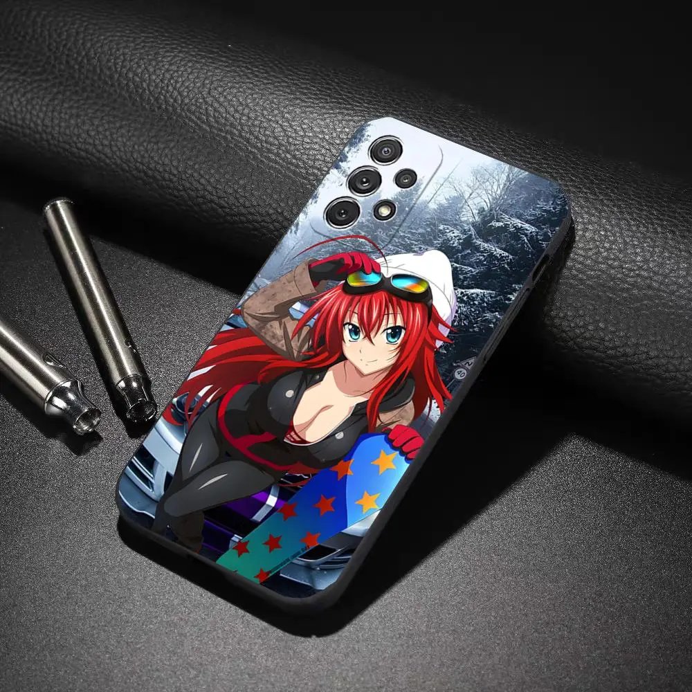 MINISO-R-Rias Gremory High Phone Case For Samsung Galaxy A31 A33 A52 A13 A02 A40 S24 S23 S22 S25 A55 A53 A24 A21 Cover