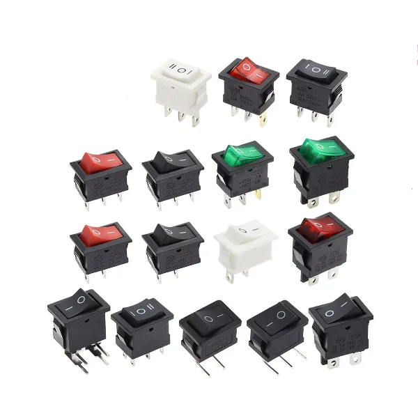 KCD1 boat type switch KCD1-101 water dispenser electronic scale boat shaped rocker power button 2-pin 4-pin