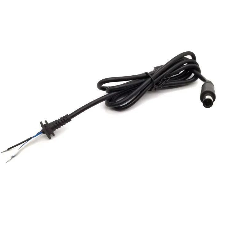 20pcs  DC Power Plug 7.4*5.0mm Universal Cable for Dell HP Laptop Charger Power Supply Adapter DC Cord Cable 1.2m
