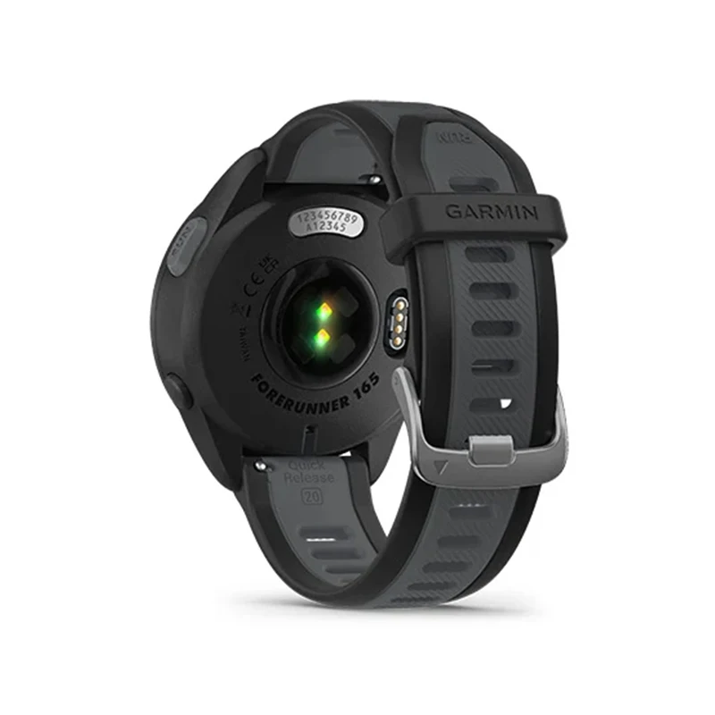 ساعة Garmin Forerunner 165 الاحترافية للجري وركوب الخيل والسباحة والترياتلون ماراثون المسار والتدريب الميداني