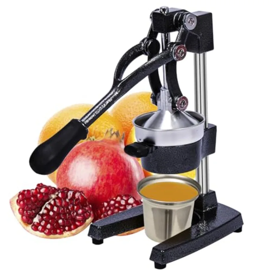 

Commercial Heavy Duty Cast Iron Hand Press Manual Orange Citrus Lemon Lime Grapefruit Pomegranate Fruit Juice Squeezer Machine