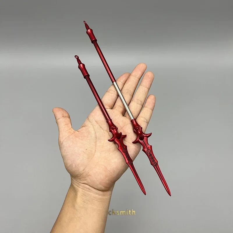 29cm Fate/Grand Order Game Replica Gáe Bolg Alternative Spear Metal Weapon Model Scáthach 1:6 Action Figure Accessory Decoration