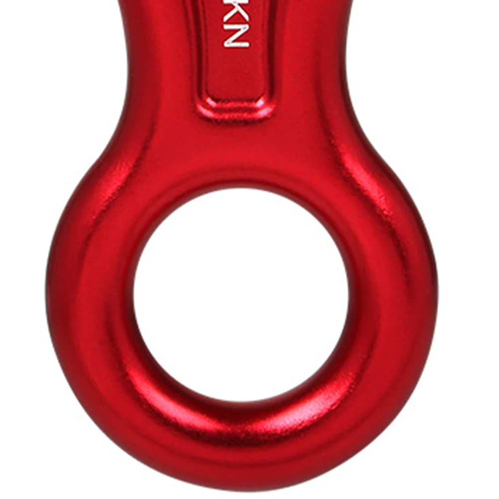 

2pcs Rappel Ring 35KN Climbing Word Rope Downhill Eight Heavy Duty Unbreakable Safe Reliable Outdoor Toys