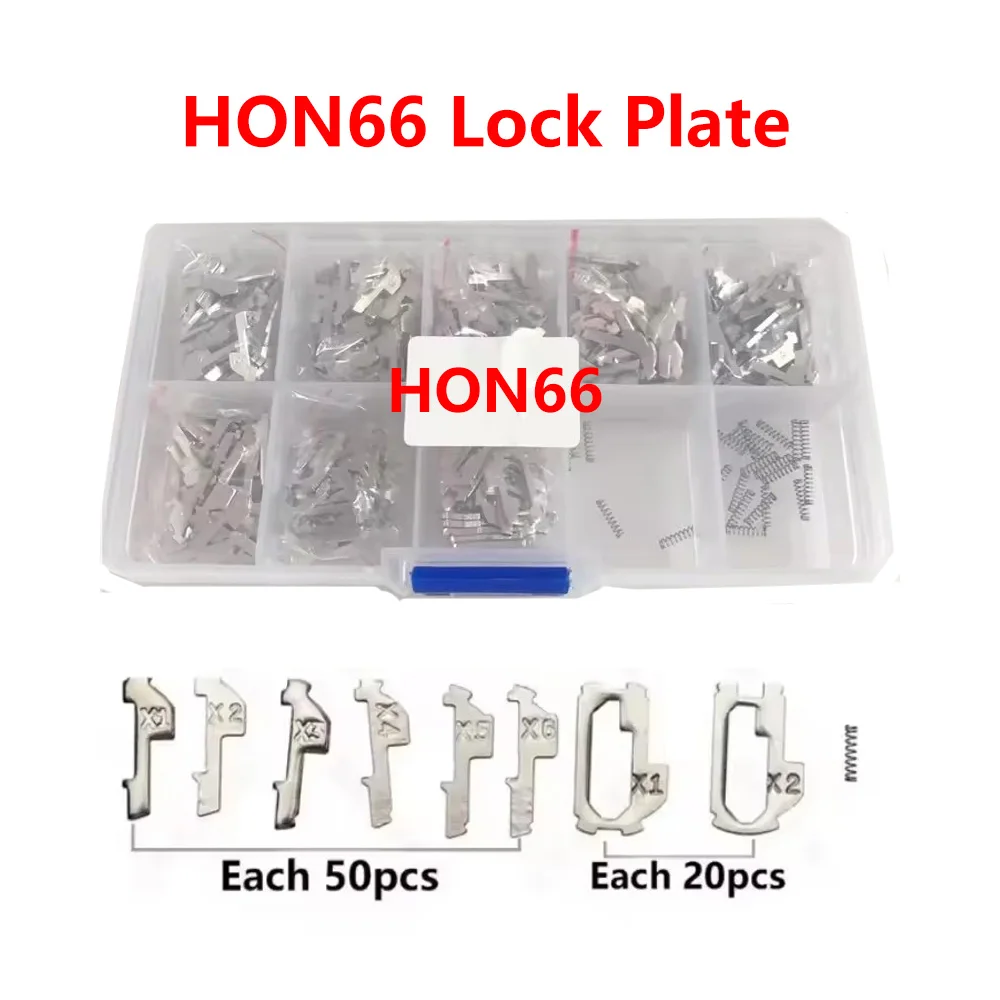 340pcs/lot HON66 Car Lock Reed Lock Plate For Honda Auto Lock Repair Accessories locksmith Tool