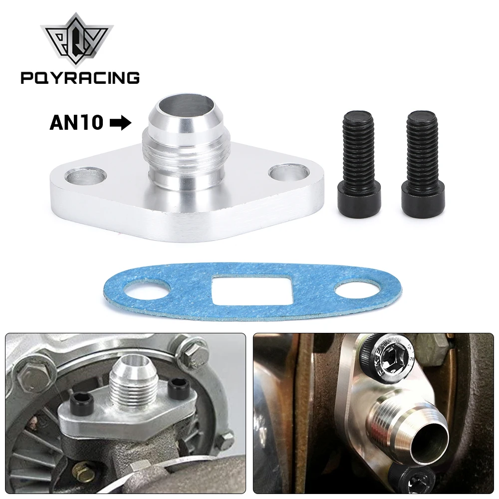 

PQY - Turbo Oil Return/Drain Flange Adapter AN10 for TOYOTA LEXUS 1JZ 2JZ GTE PQY-OFG35