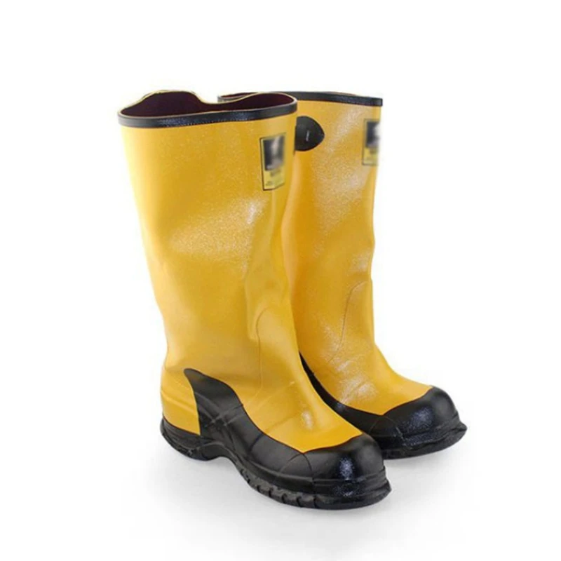 21402Electric construction High tube insulating boots Waterproof and deodorant rubber protective boots