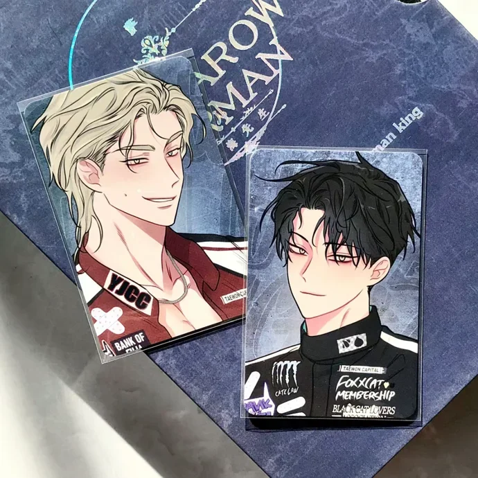 Low Tide in Twilight Manhwa Photocards Waterproof Lomo Cards Kim EuiHyun Character Collection Card Student Stationery Fans