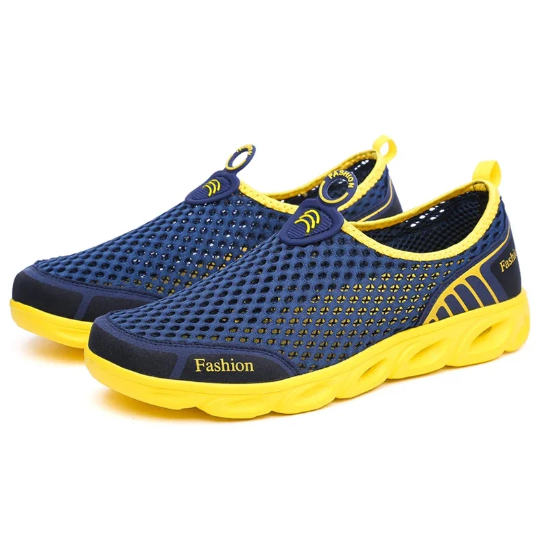 Men Sandals Quick-Drying Hiking Wading Shoes Outdoor Non-Slip Sneakers Breathable Men Aqua Shoes Summer Water Shoes Couple Flats