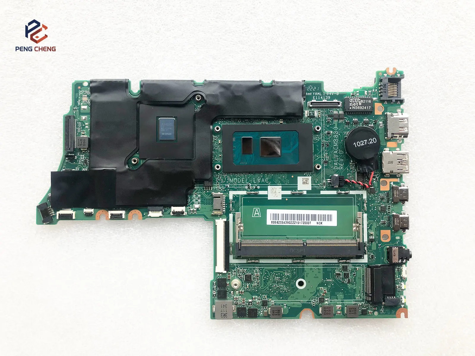 

Материнская плата для ноутбуков Lenovo ThinkBook 14-IIL 15-IIL 5B20S43902 5B20S43867 DALVACMB8D0 с I5-1035G1 I3 1005G1 2G, протестировано, исправно