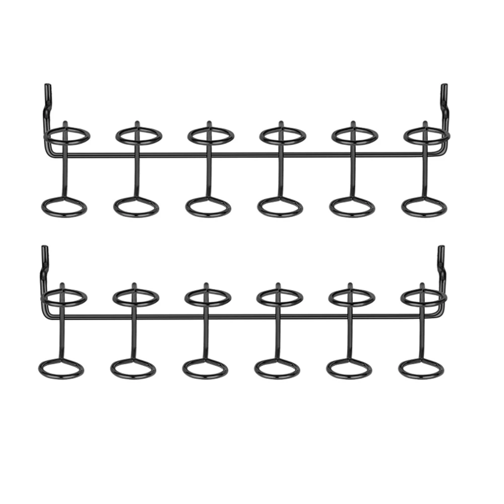NNVC 2 Pcs 스크루 드라이버 홀더 Pegboard 멀티 도구 홀더 액세서리 Pegboard 액세서리 Pegboard 용 멀티 링 도구 홀더