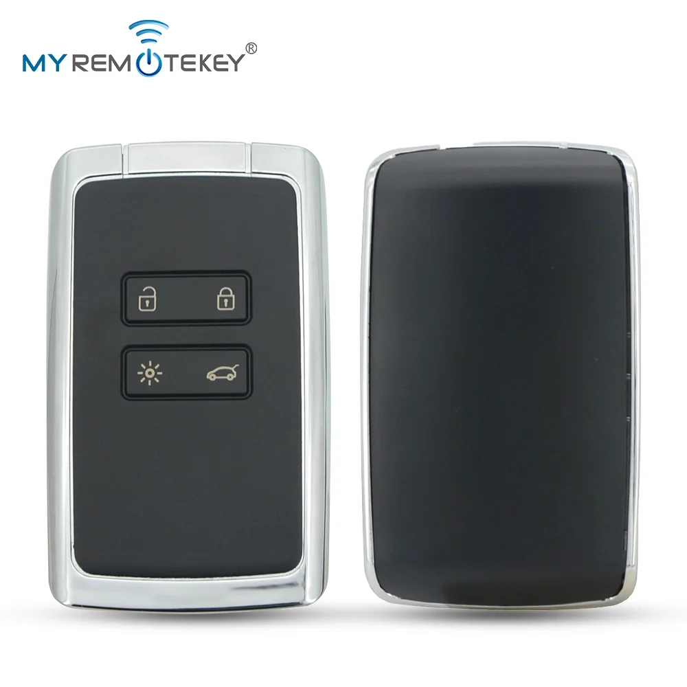 MYREMOTEKEY Smart Key Fob Card 433mhz Hitag AES 4A-PCF7953M Chip for Renault Kadjar Megane 4 Talisman Espace 5 2016-2019