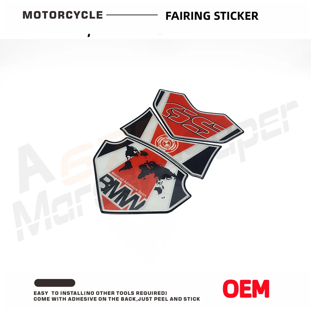 

For F700GS F650GS F800GS 7 Colors High Quality Motorcycle Tank Pad Protector Sticker Fish Bone Sticker