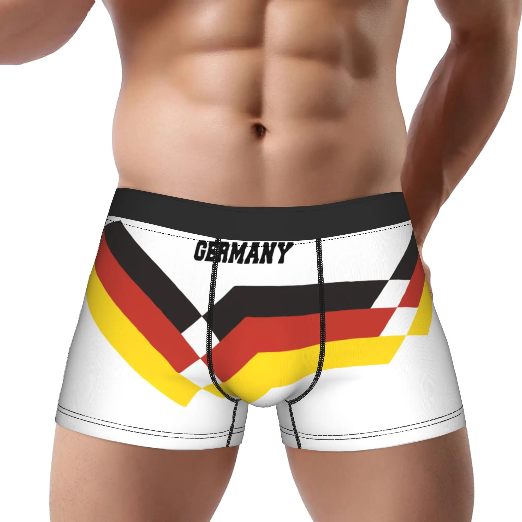 1piece Germany Design Pattern  Underpants Breathbale Panties Man Underwear Comfortable Shorts