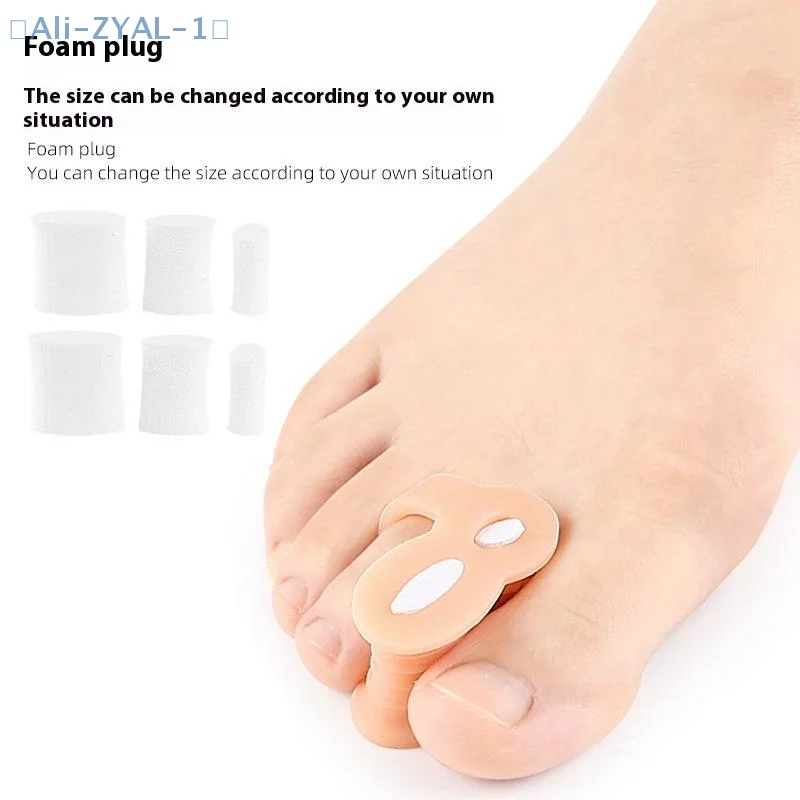 【ZYAL-1】1 Pair Toe Separator Bunion Corrector Gel Toe Spacer Toe Protector Relief Pain From Bunion Overlapping And Drifted Toe