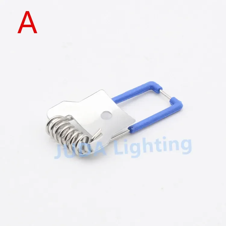 Spring Clips Spring Clamp for LED downlights Ceiling lamp brackets Aisle lights iron buckles hardware lighting accessories