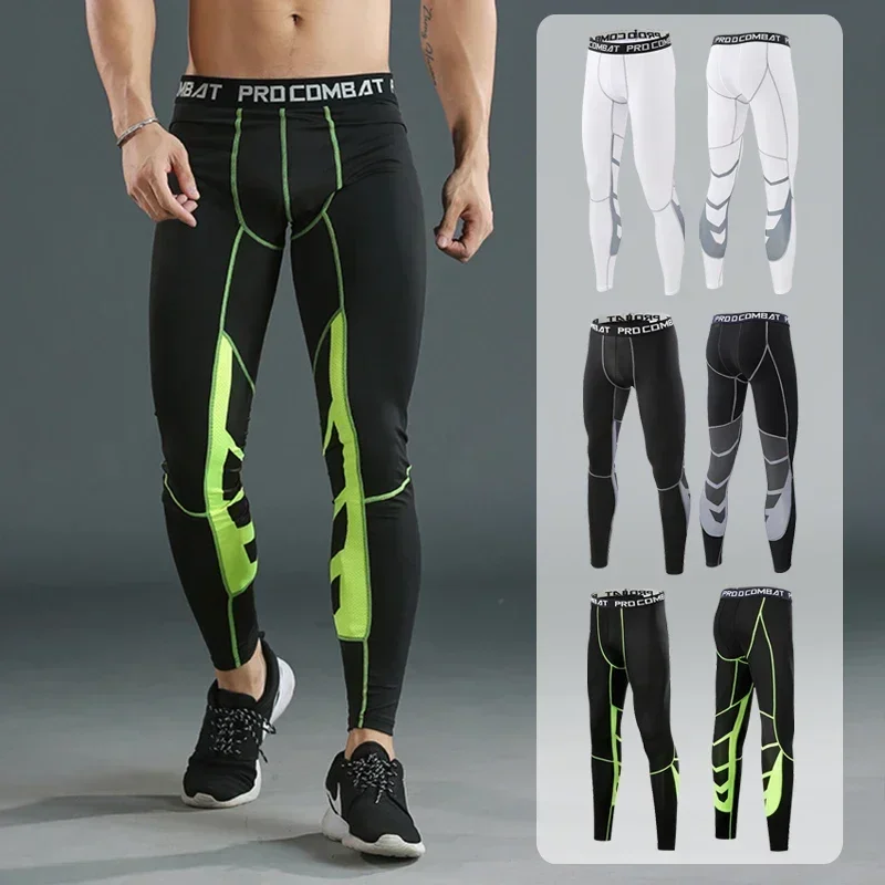 MMA Rashgard – vêtements de sport pour hommes, sous-vêtements de course, Jogging, Thermo, Compression de la peau, Fitness, séchage rapide, collants,