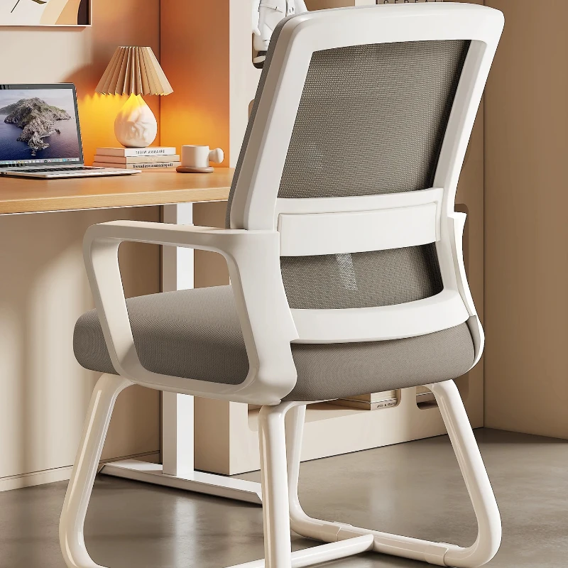 Computer Desk Chair, Ergonomic Support for Long Sitting, Study Writing Chair for Students & Home Office, Sturdy for Daily Use