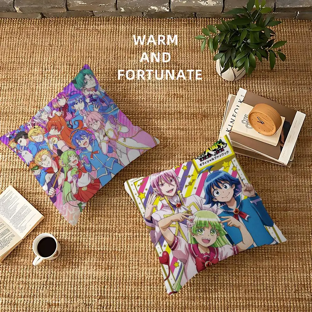 School Anime W-Welcome to Demon School Iruma kun Cushion Cover Pillowcase Upholstery Sofa Throw Pillow Home Decor Pillowcas
