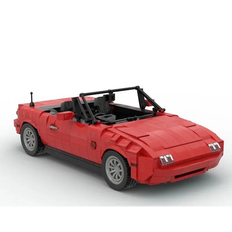 Snelheidskampioen MOC-27076 Sportwagen MOC-34797 Raceauto Speelgoed Bouwsteen Model 1352Pcs Model Verjaardagscadeau Kerstcadeau