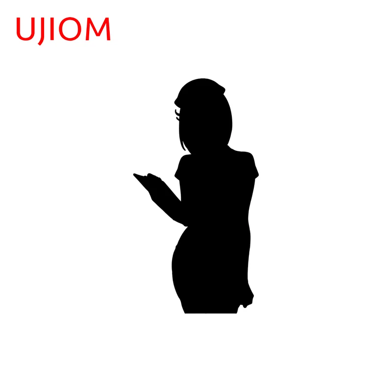 UJIOM Momo Ayase Anime Wall Sticker Cute Fashion Sunscreen PVC Decal High Quality Wardrobe Decoration Accessories