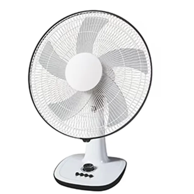 

12-Inch Plastic Table Fan Technology Innovation Quality Assurance Noise-free Household Hotel Application Power Supply