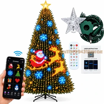 PineDazzle Smart Christmas Tree Lights - Change Your Tree from Your Phone, 400…
