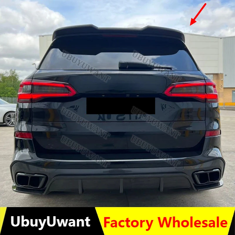 Achterklepspoiler van carbon fiber voor BMW X5 G05 M Sport 2019-2022
