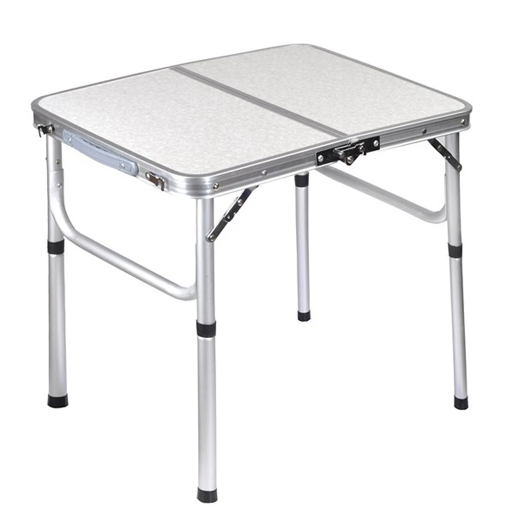 Lightweight Folding Camping Table Portable-Aluminum Foldable Picnic Table,Collapsible Dining Table for Indoor Outdoor