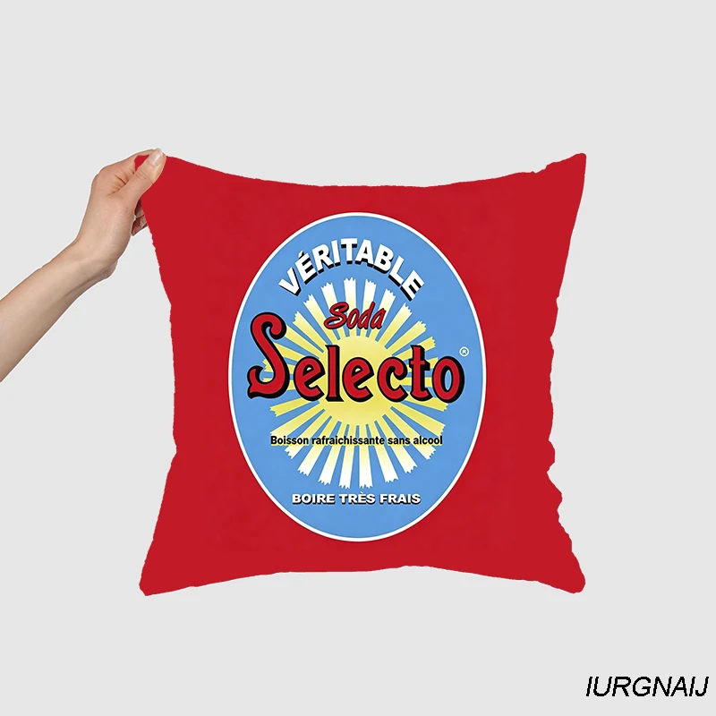 Vintage Selecto Algeria Pillowcase Gift Sofa Car Super soft Cushions Square Pillowcase Chair Pillow Cove 341