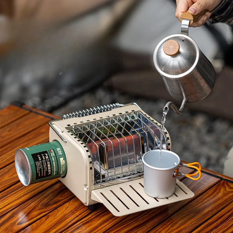 

Outdoor Mini Cassette Heater Indoor Smokeless Baking Stove Portable Camping Hand Heater Gas Heater