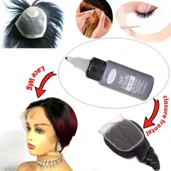 30ml Wig Glue for Toupee False Eyelashes Invisible Liquid Adhesive for Closure Frontal Lace Wig Waterproof Hair Bonding Glue