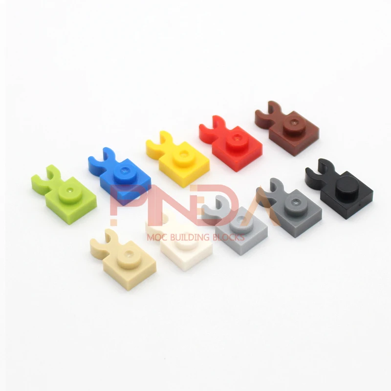 MOC 40PCS 60897 1x1 Single Side Building Blocks children's DIY Educational Plate Modified