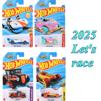 2025 Original Hot Wheels Car Let's Race Boys Toys 1/64 Diecast Super Twin Mill Donut Drifter Street Shrieker Rodger Dodge Wiener