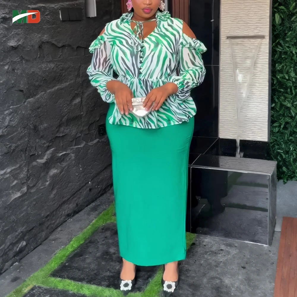 

MD Dashiki Printed African Christmas dress For Women Dress Plus Size Clothing Floral Maxi Robe Elegant Ladies Office Outfit 2026